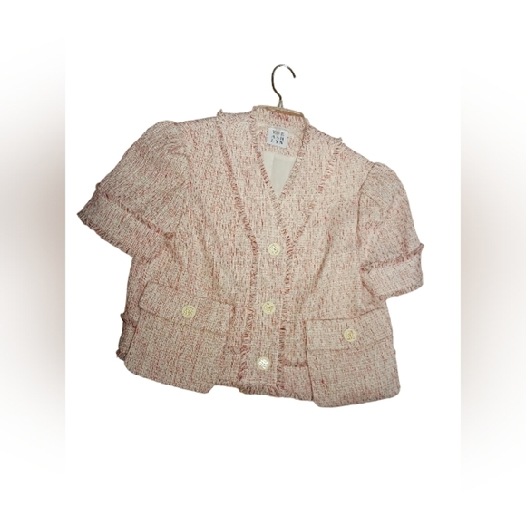 Korean Fashion Designer The ASHLYN Short sleeved Blazer Tailored Old Money - Picture 2 of 8